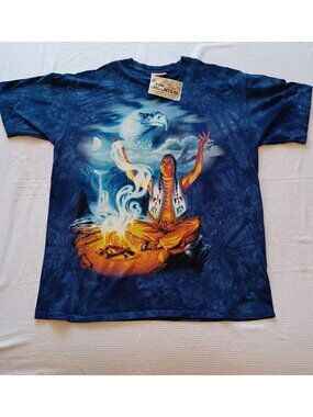 Y2K 2000 The Mountain Meiklejohn Spirit of the Eagle T-Shirt XL New with Tags